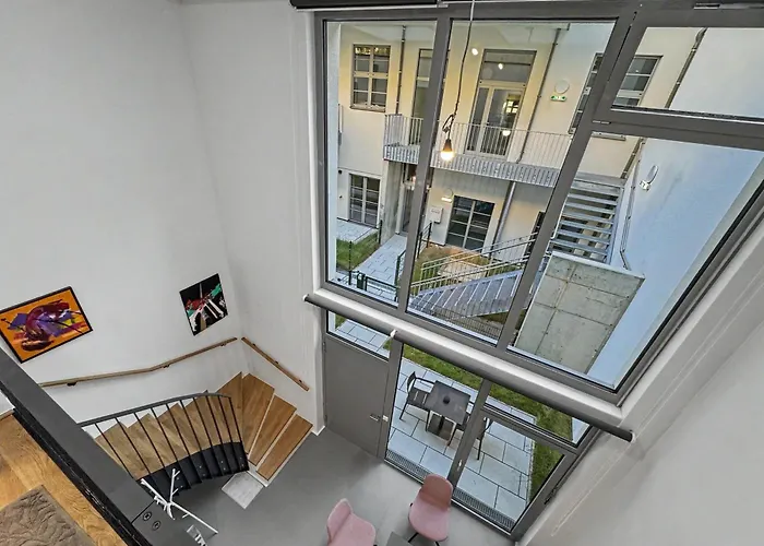 Bauhaus Maisonette - Garten & Terrasse