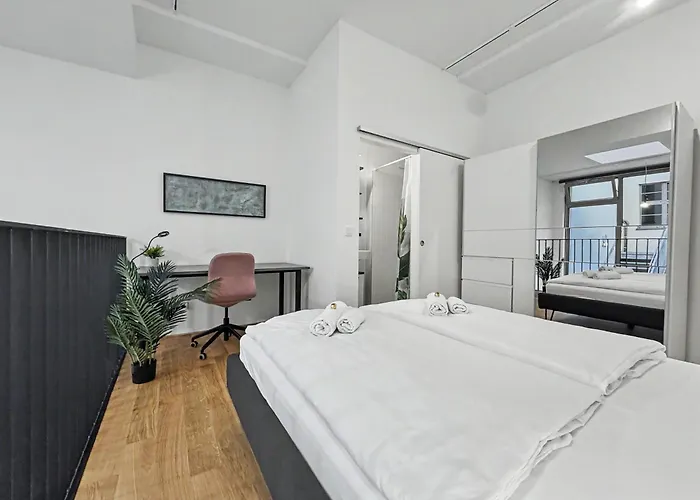 شقة Bauhaus Maisonette - Garten & Terrasse *