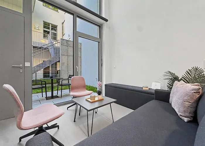 Bauhaus Maisonette - Garten & Terrasse